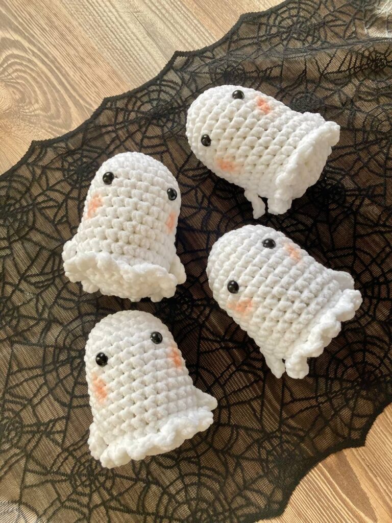 Fantasma crochet amigurumi