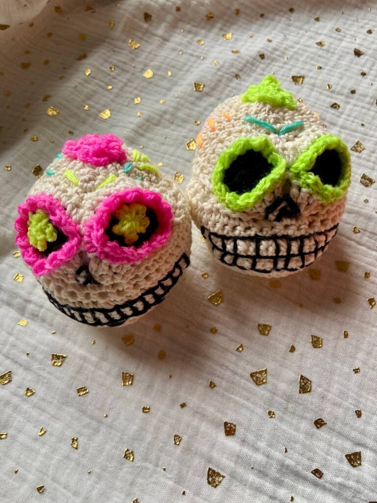 Calaveras Catrinas amigurumi